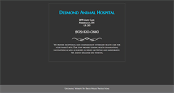 Desktop Screenshot of desmondanimalhospital.com